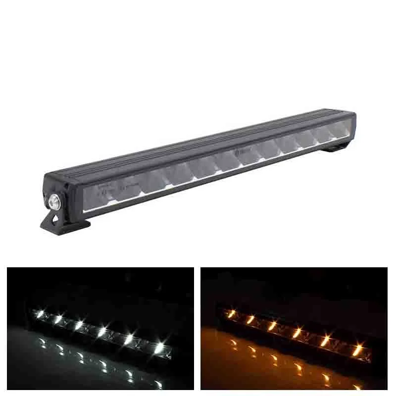 LED Lightbar Spartan met amber of witte dagrijverlichting 9600 lumen | LD5-9696-LD5-9696