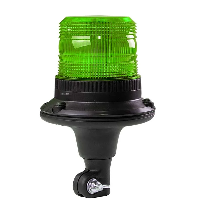 LED R65 Zwaailamp groen | 12-24v | Flexi DIN ECCOLED | EB5009G-EB5009G