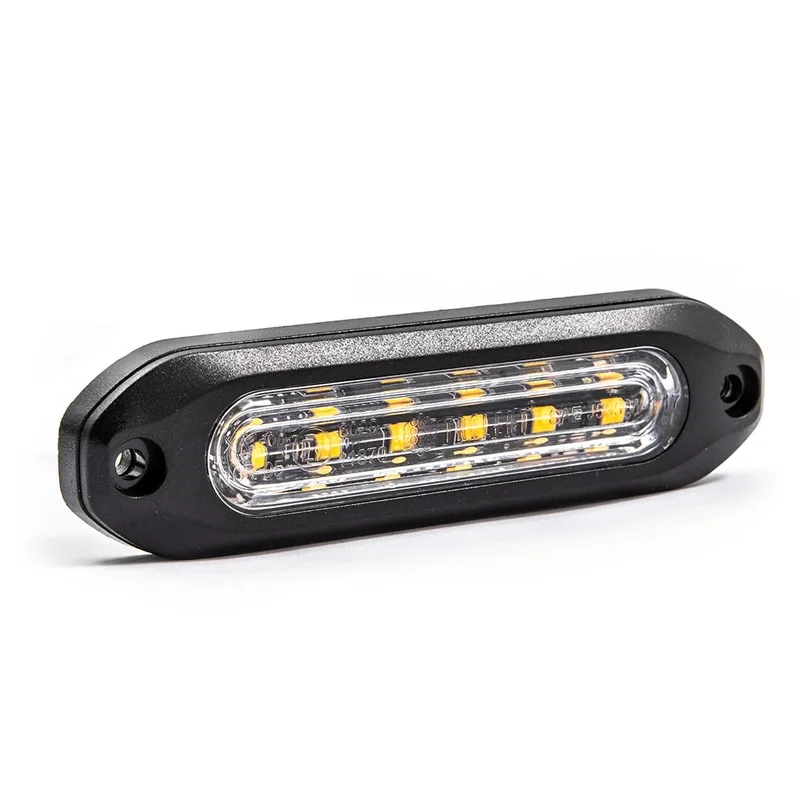 LED R65 flitser amber | 12-24v | 2m. kabel | SF-6500A-SF-6500A