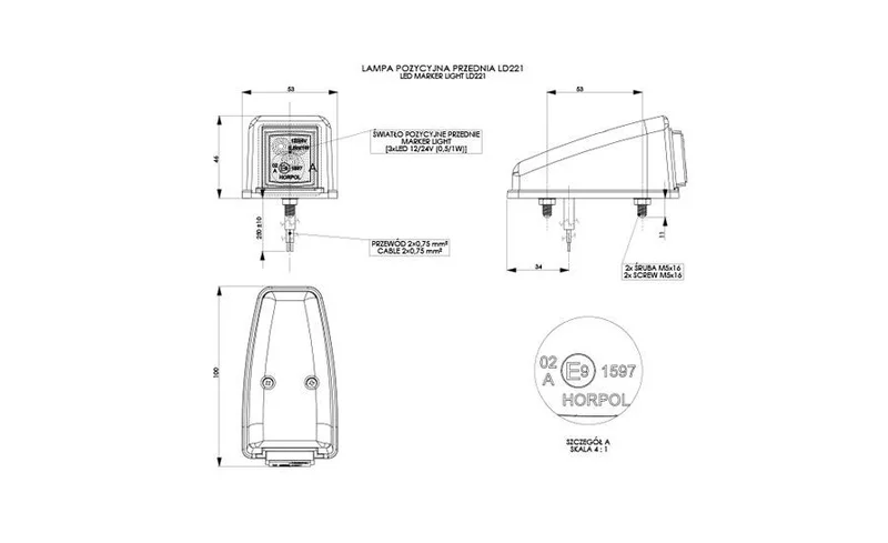 LED Toplicht wit | 12-24v | MV-3400W-MV-3400W-3