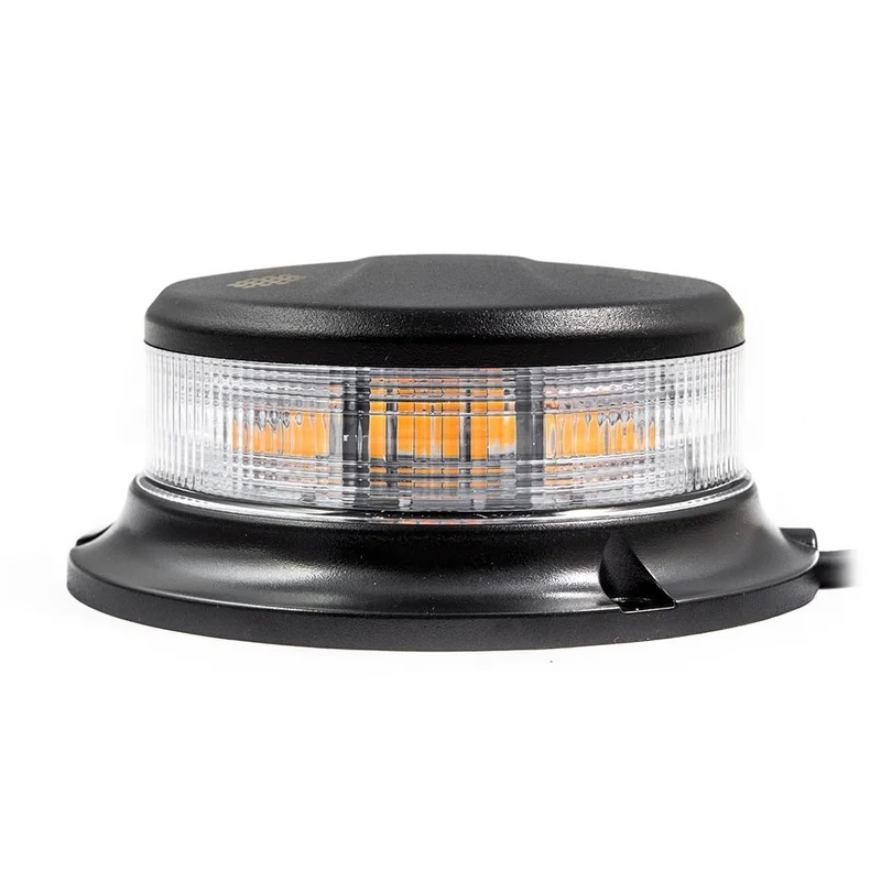LED Zwaailamp | amber | met heldere lens | 12-24v | R65 | 3-bouts | S07ZL601AC-S07ZL601AC