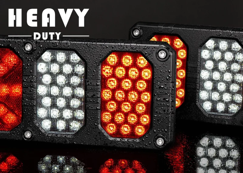 LED achterlicht links heavy duty 24v