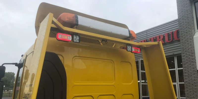 LED achterlicht met kentekenverlichting | 12-36v | 100cm. kabel | V10C6-630-V10C6-630-7