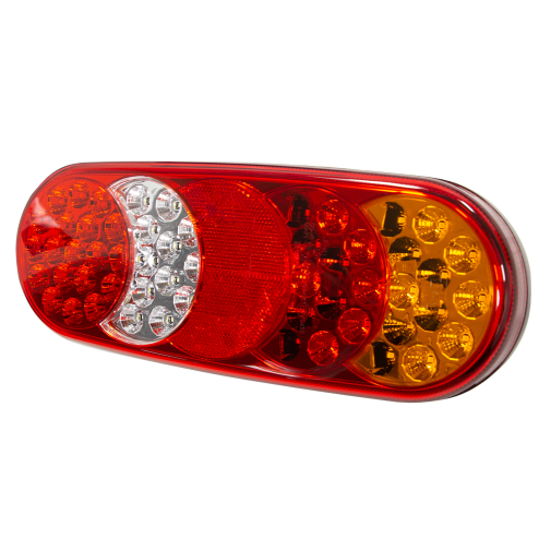 LED achterlicht met markeringslicht | 12-24v | 50cm. kabel | L78.01.LDV-L78.01.LDV