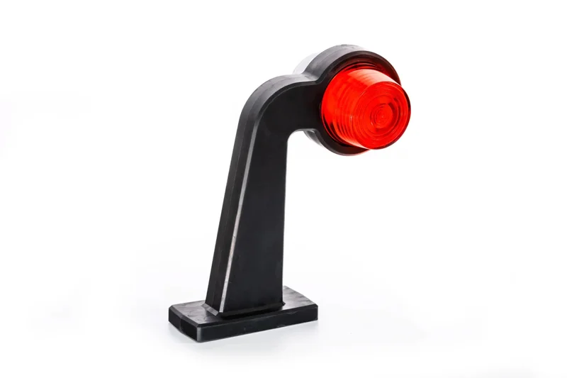 LED breedtelamp links rood-wit 12-24v 30cm kabel-MB-2011RW