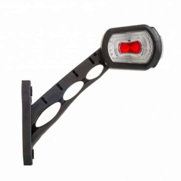 LED breedtelamp rechts met alarm rood-wit-amber 12-24v | MBA-2762RWA-MBA-2762RWA