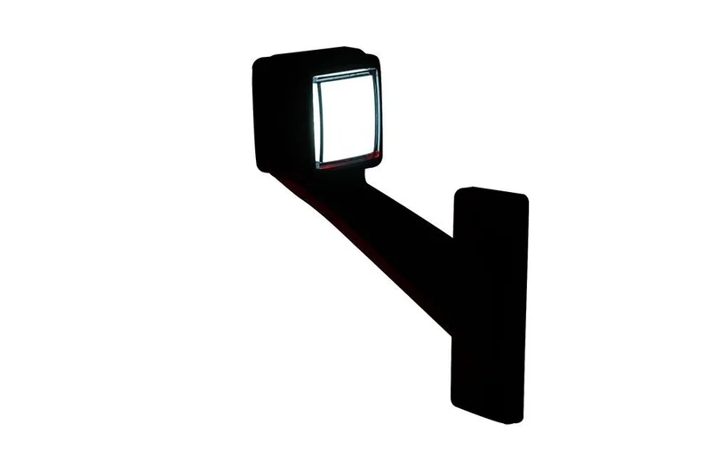 LED breedtelamp rechts rood-wit 12-24v 50cm kabel-MB-4962RW-2