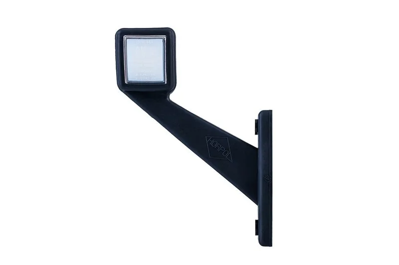 LED breedtelamp rechts rood-wit 12-24v 50cm kabel-MB-4962RW-4