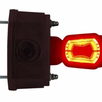 LED breedtelamp rechts rood-wit-amber 12-24v 50cm kabel | MBA-2701RWA-MBA-2701RWA