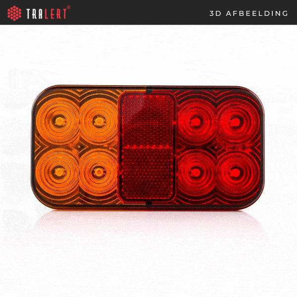 LED compact achterlicht zonder kentekenverlichting | 12v | 40cm. kabel | 149BAR-149BAR-3