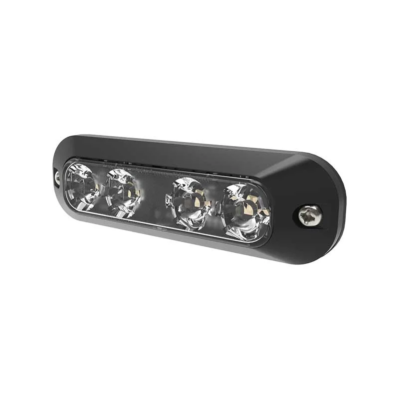 LED flitser 4-LED | R65 | amber |12-24v | ED3704A-ED3704A-2