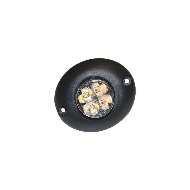 LED flitser | 6-LED | amber| 12-24v | R65 | 3750A-3750A-2
