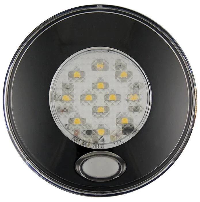LED interieurverlichting | met schakelaar | zwart | 12v | warm wit licht | 79BWR12-79BWR12