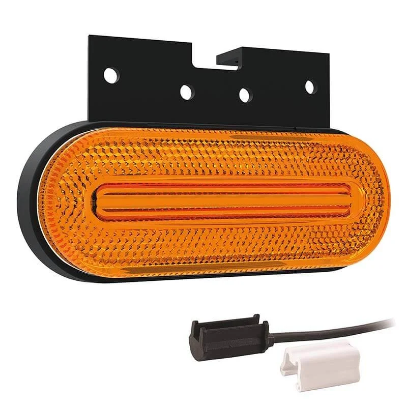 LED markeringslicht amber | 12-24v | 1