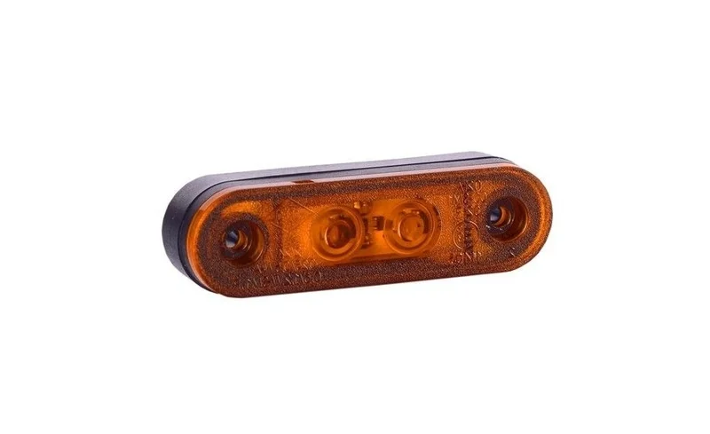 LED markeringslicht amber | 12-24v | 50cm. kabel | MV-5100A-MV-5100A