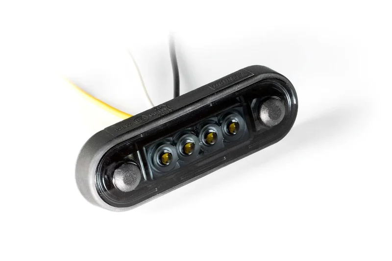LED markeringslicht dark dual color wit-amber 12-24v 15cm kabel-MV-2400DWA.1