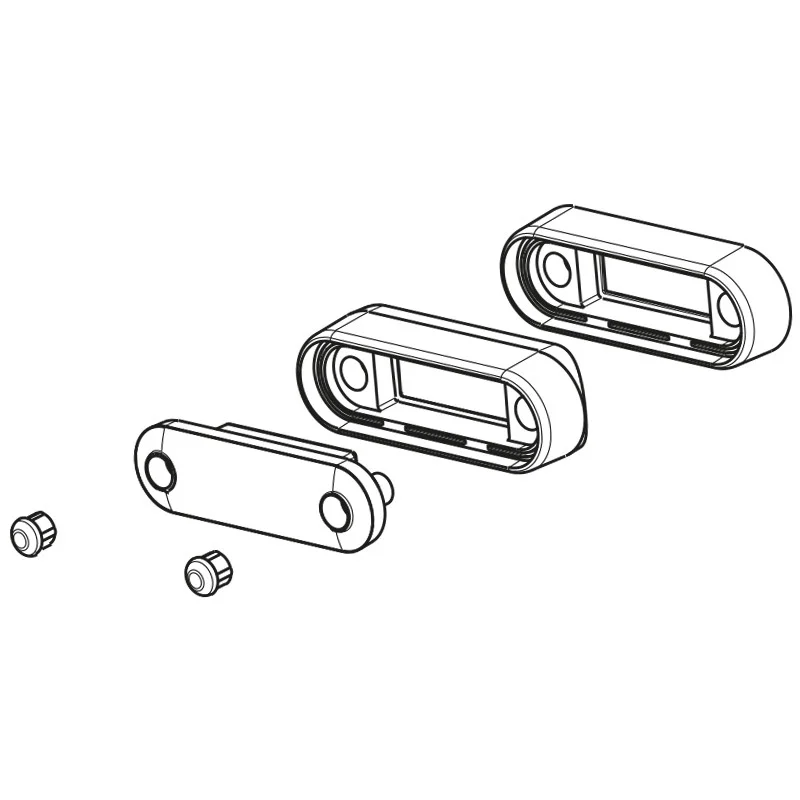 LED markeringslicht dual color wit-amber 12-24v 0