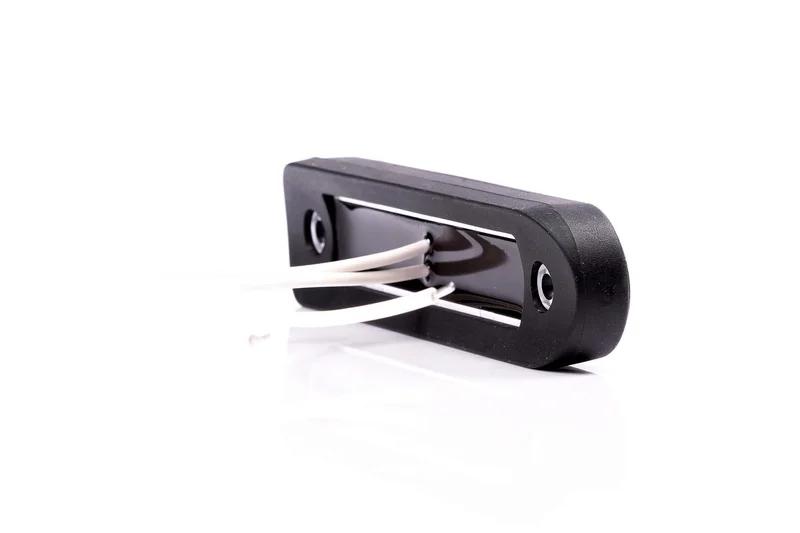 LED markeringslicht -lang amber | 12-24v | 0