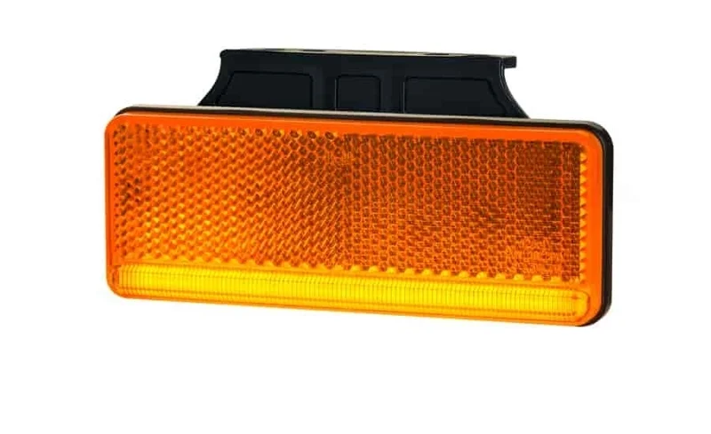 LED markeringslicht neon amber met beugel | 12-24v | 50cm. kabel | MV-3250HA-MV-3250HA-3