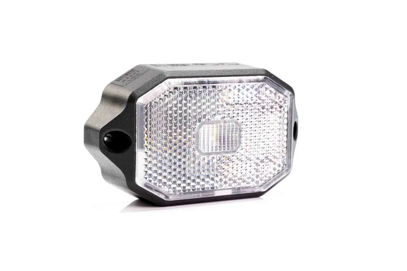 LED markeringslicht wit | 12-24v | schuif connector | MV-5700W-MV-5700W