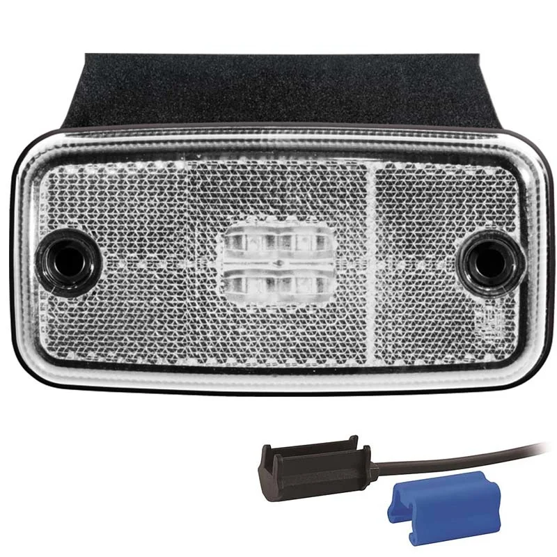 LED markeringslicht wit | 12-36v | 0