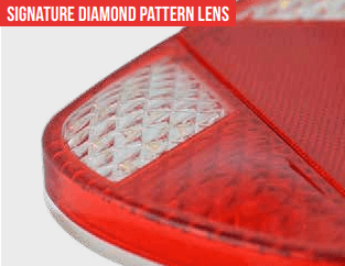 LED slimline achterlicht zonder kentekenverlichting | 12-24v | 40cm. kabel | EU200R-EU200R-3