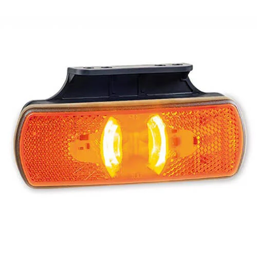 LED zij-markering met knipperlichtfunctie | 12-36v | 50cm. kabel | M14ZK-350A-M14ZK-350A