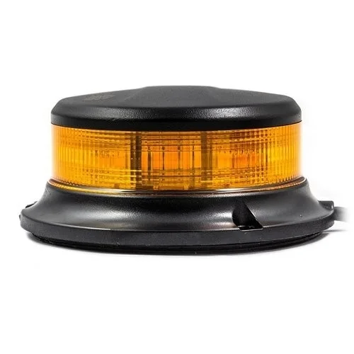 LED zwaailamp amber met amber lens | 12-24v | magneet | R65 | S07ZL603AA-S07ZL603AA-5
