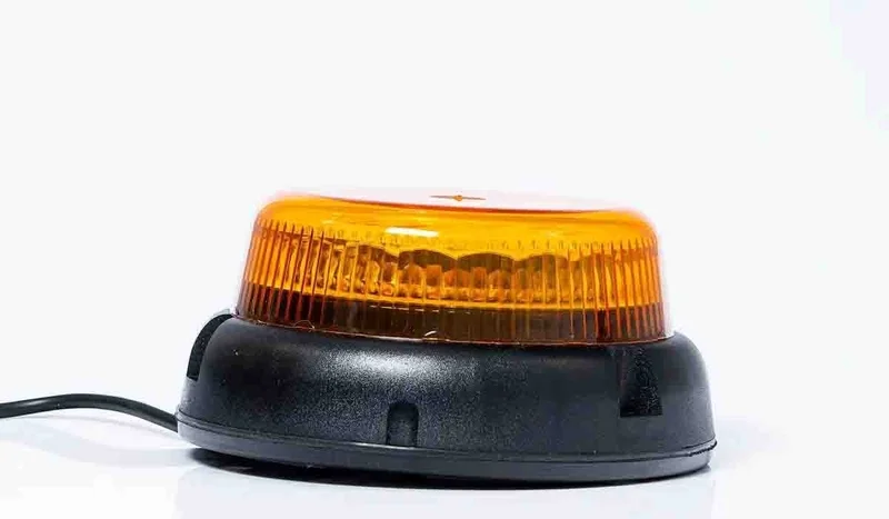 LED zwaailamp | single flash | 12v | R65 | 55V | 1