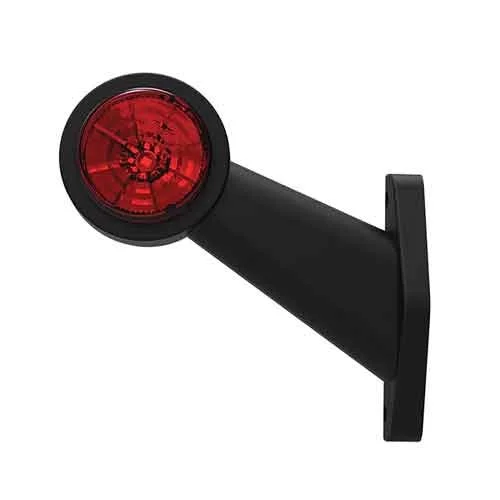 Links | LED breedtelamp | schuine steel | 12-36v | 1