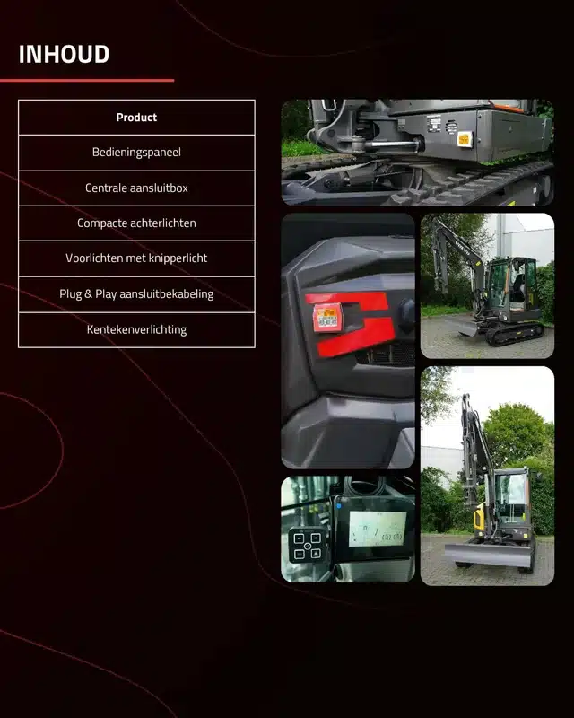 Minigraver verlichtingsset 12/24v incl. controlunit - PS-250KIT-PS-250KIT-7