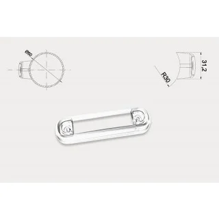 Montagesteun | 300-serie markeringslicht voor beugel | M10MS300-M10MS300