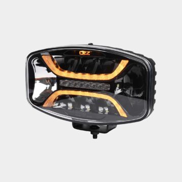OZZ XO 1 LED verstraler | Zwart-Ovaal | 8160 lumen | 88105-88105