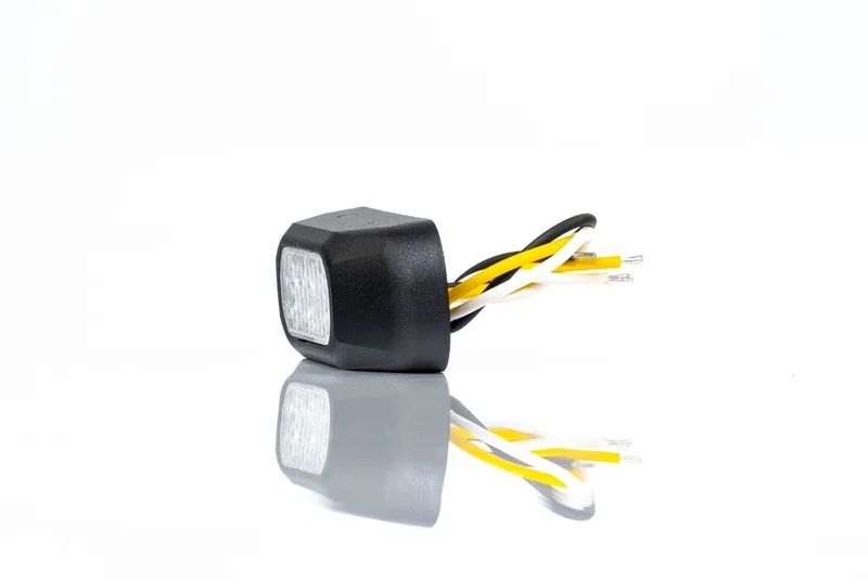 R65 LED Flitser 3 LED's Amber 10 - 30V-S10F3200A-4