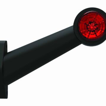 Rechts | LED breedtelamp | schuine steel | 12-36v | 1