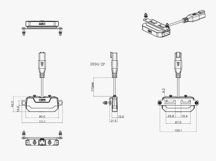 Waarschuwingslamp OZZ WL1 R65-88401-7