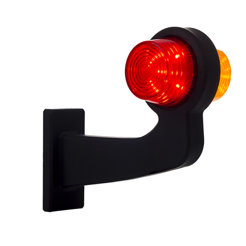 links| LED pendellamp | haakse steel | heldere lens | 12-24v | MB-1011RA-MB-1011RA