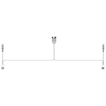 Achterlichtkabel 15P baj. naar 2x 7-PIN's AMP incl. zij-kabe-KS1-4200