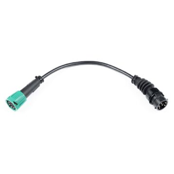 Adapterkabel rechts 6-PIN's Fristom naar 8-PIN's Aspöck-KAC-6-8PINR