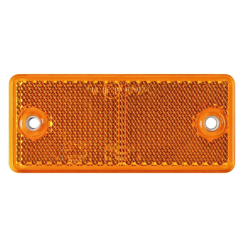 Amber reflector | 90 x 40mm. schroefbevestiging | VRF-501A-VRF-501A