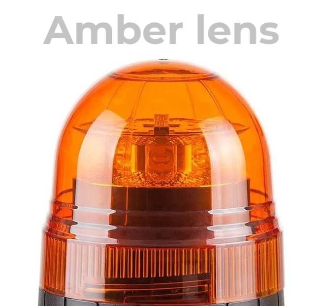 Amber vervangingslens | voor zwaailamp S07ZL001.1 & S07ZL004.1 | S07AC101.1-S07AC101.1
