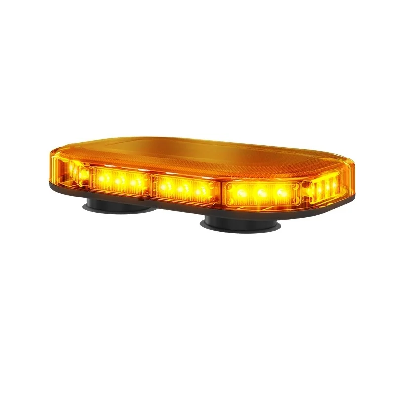 Compacte R65 amber lens minibar 12-24V zuignap montage | MLB246R65AAM-MM-MLB246R65AAM-MM-5
