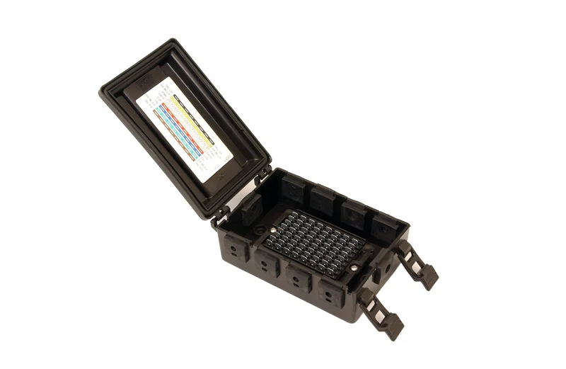 Connectionbox laag model 8x ingang IP54-120/01/02