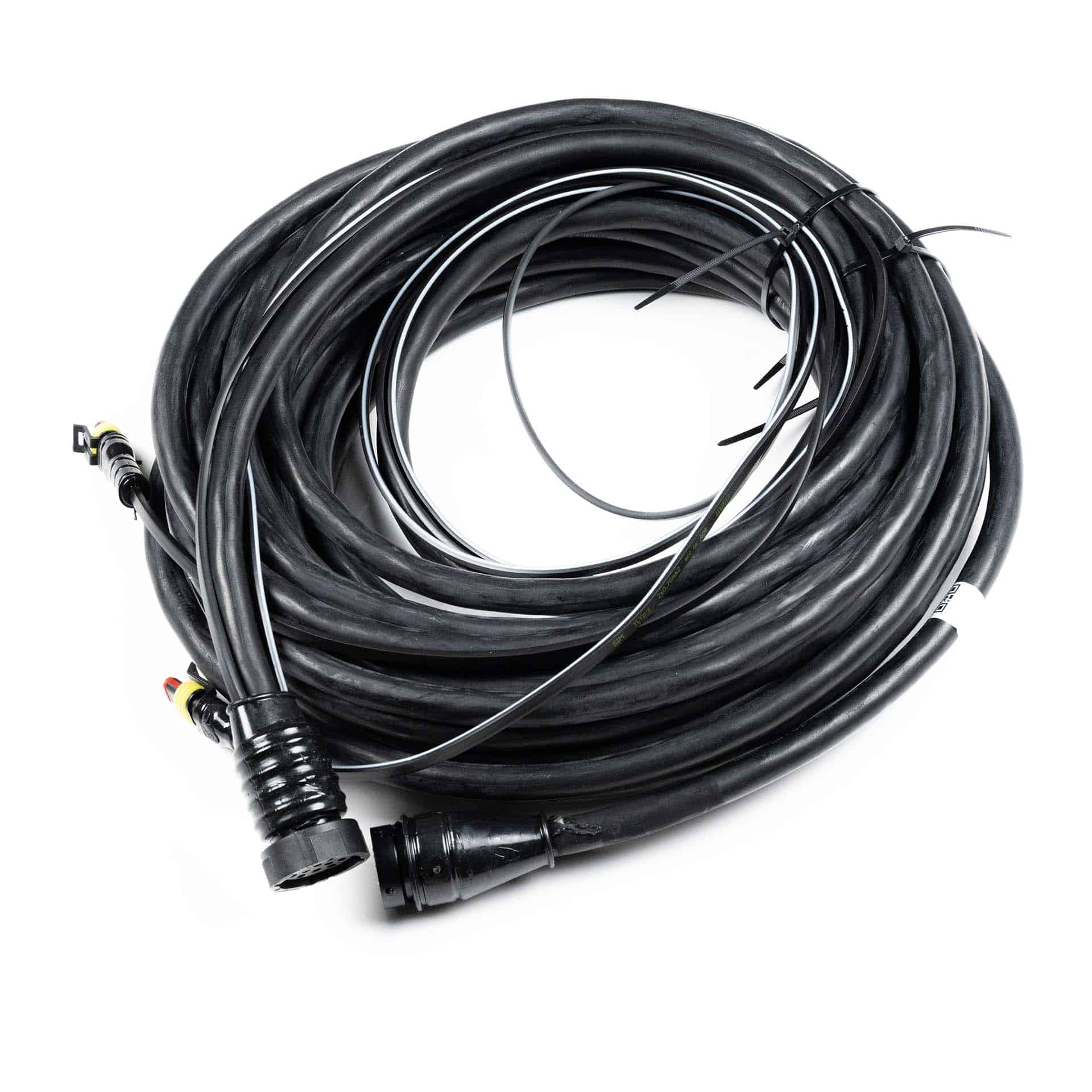 Hoofdkabel 15m | incl zij-kabel | 10-aderig | 2x 15P Bajonet-KS1-2200-3