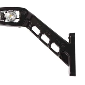 LED Breedtelamp links rood-wit-amber 12-24v 21cm kabel-MB-5071RWA