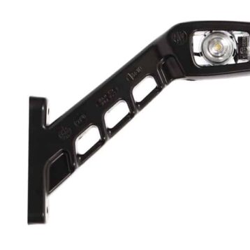 LED Breedtelamp rechts rood-wit-amber 12-24v 21cm kabel-MB-5072RWA