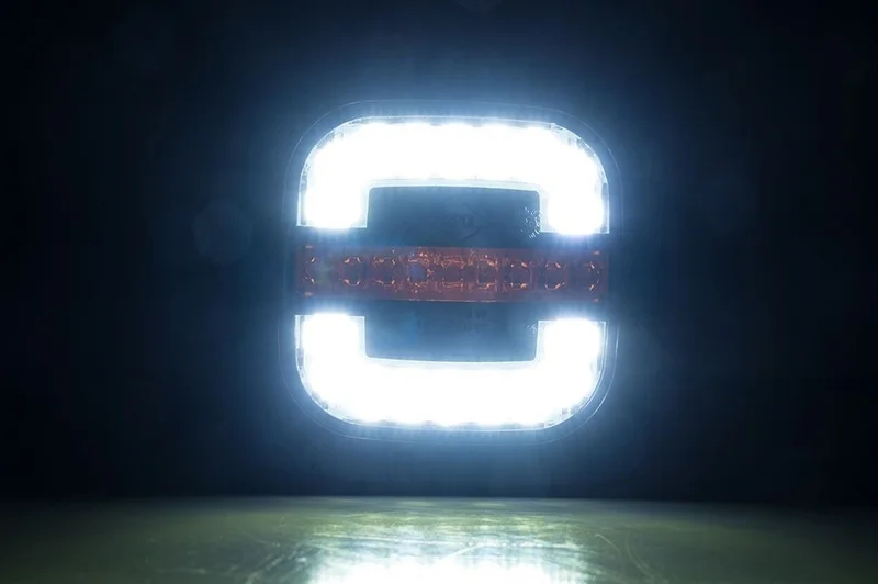 LED Front positielicht & knipperlicht 12/24v 1m. Kabel-VC-4220-4