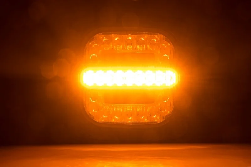 LED Front positielicht & knipperlicht 12/24v 1m. Kabel-VC-4220-5