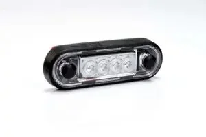 LED Markeringslicht inbouw groen 12-24v 0