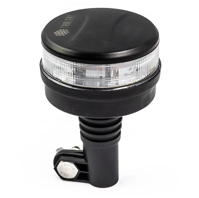 LED R65 Zwaailamp amber met heldere lens | 12-24v | DIN-voet | S07ZL602AC-S07ZL602AC-3